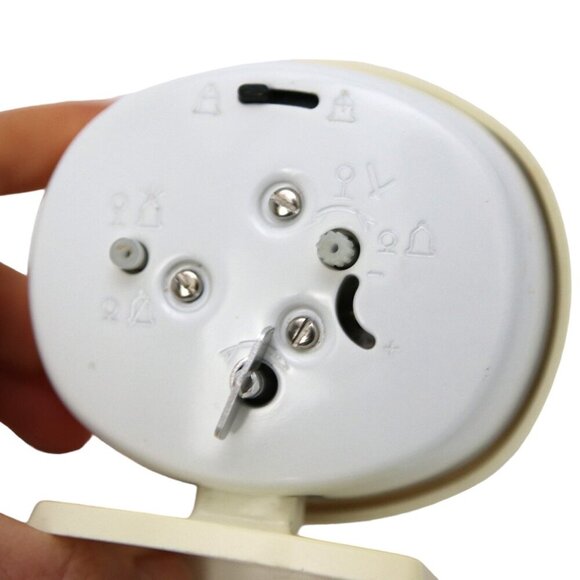 Vintage BABY BEN WestClox Wind UP Alarm Clock MCM Glow in the Dark Arms Analog - Picture 7 of 8